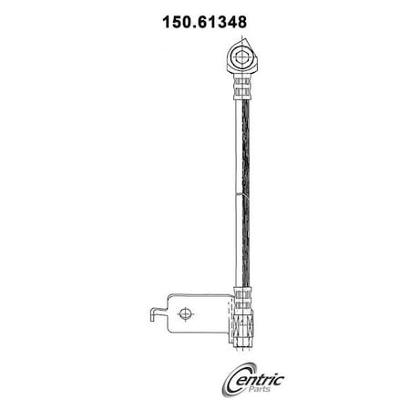 Centric Parts Brake Hose, 150.61348 150.61348